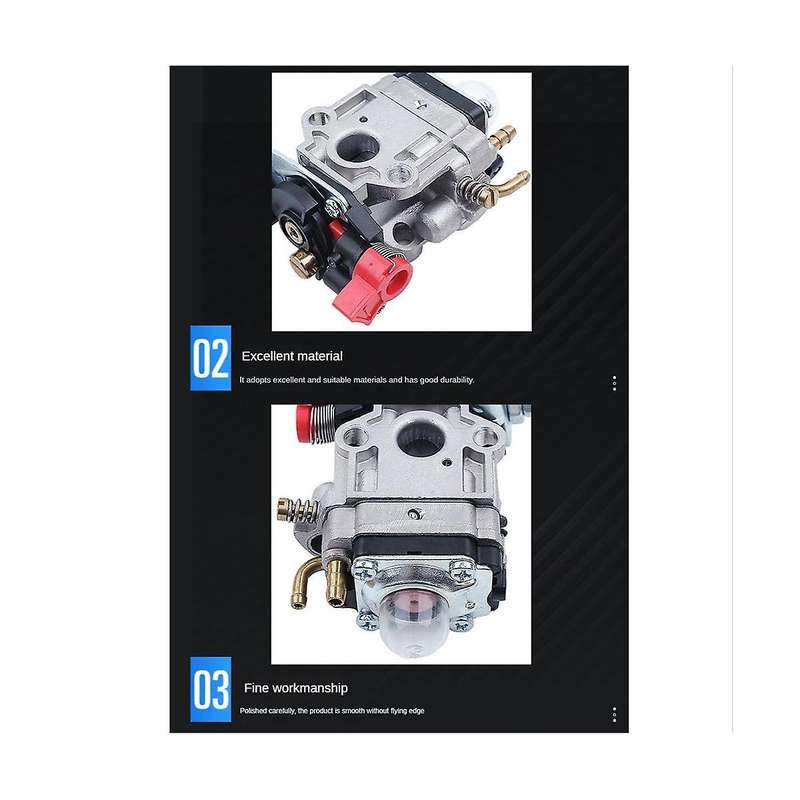 Mechanical Carburetor Th23 Th26 Th34 Carburetor for Bv162 23 25 26cc