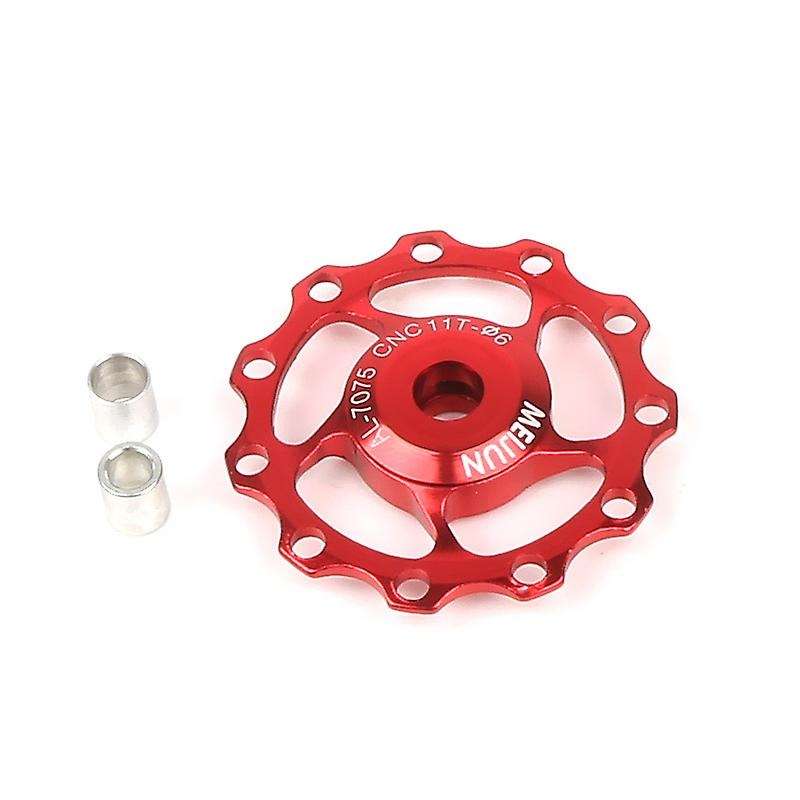 Meijun 11T Cnc Alloy Mountain Bikes Road Bicycles Guide Rear Derailleur Roller Idler Pulley Bearing