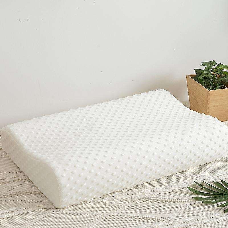 Memory Foam Pillow  Latex Neck Slow Rebound Soft Pillow-30x50Cm