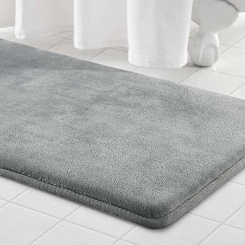 Memory Foam, Non-Slip Absorbent, Super Comfortable, Velvet Bathroom Carpet