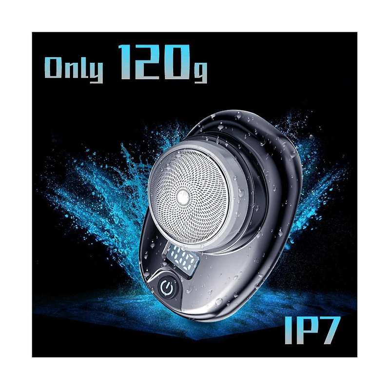 Men'S Mini Electric Travel Electric Shaver Pocket Size Washable Rechargeable Portable Painless Elec