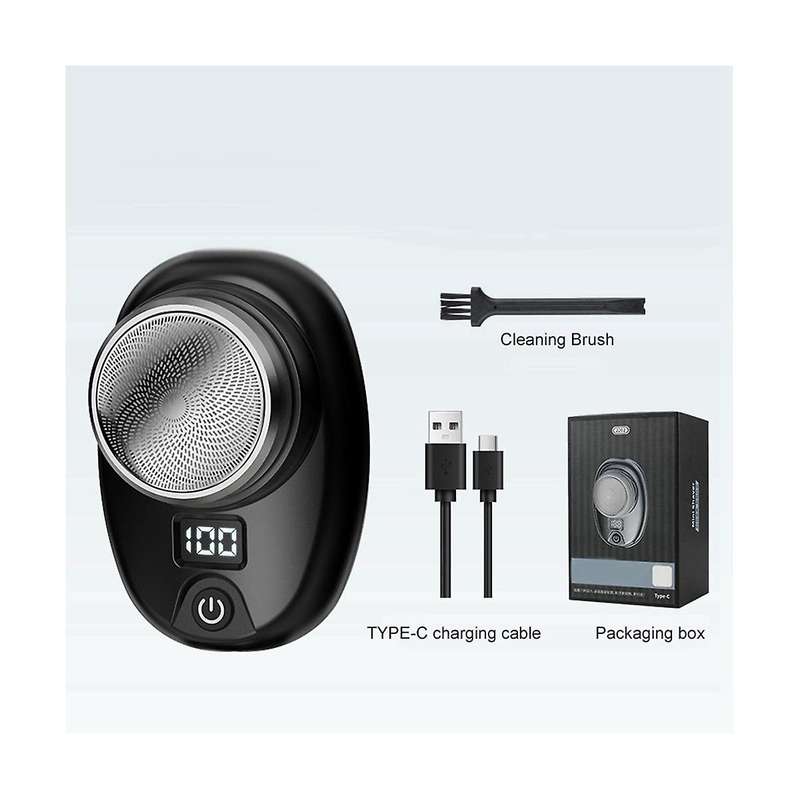 Men'S Mini Electric Travel Electric Shaver Pocket Size Washable Rechargeable Portable Painless Elec