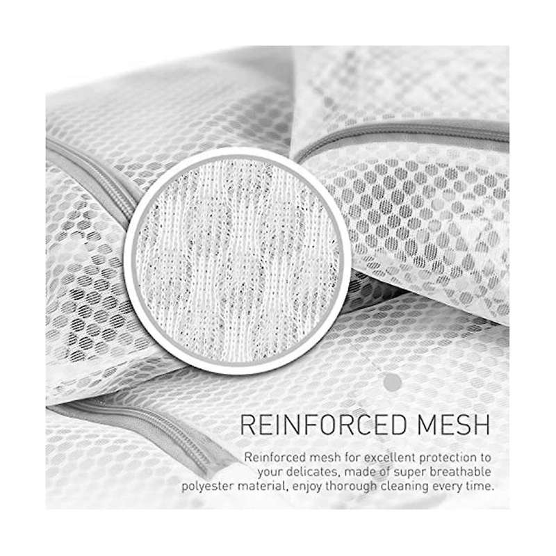 Mesh Washing Machine Laundry Bags, Reusable and Durable Mesh for Delicates, Stockings, Bra, , Baby