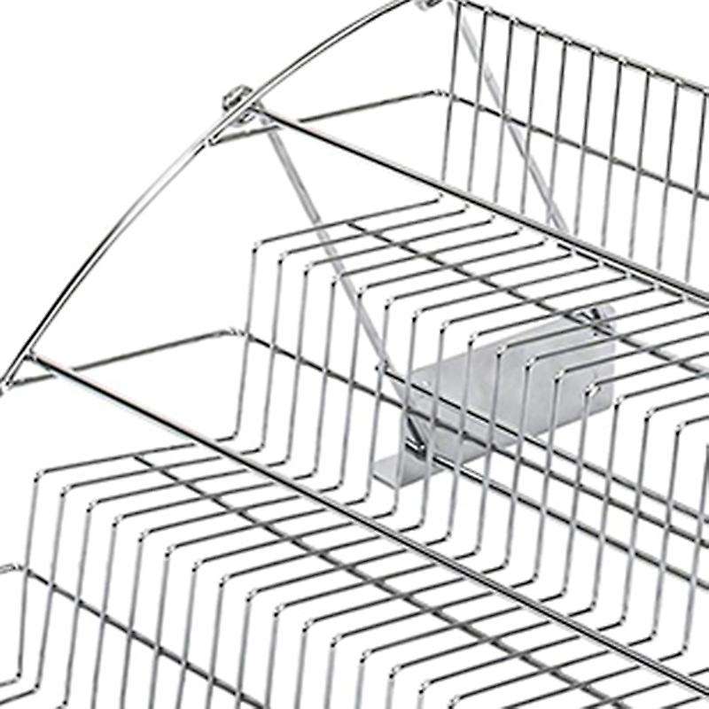 Metal 3-Tier Pull Down Spice Rack - Easy Reach Retractable Large Capacity Kitchen Storage Shelf Org