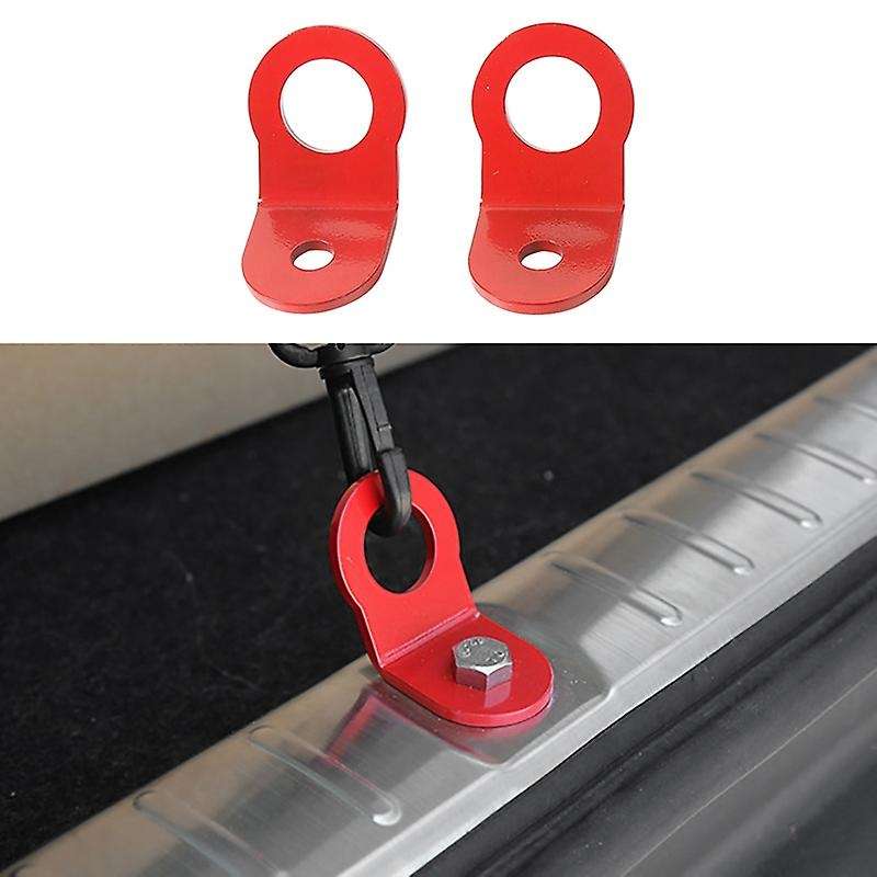Metal Car Tail Rear Trunk Cargo Luggage Net Lock Hook Floor Hooks for Jimny 2007-2017 Interior Car A