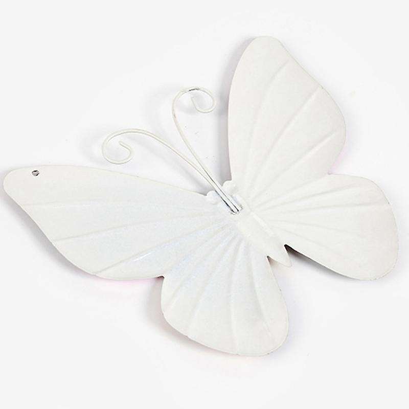 Metal Butterfly Patio Sculpture Office Indoor Outdoor Wall Art Colorful Living Room Hanging Decor B