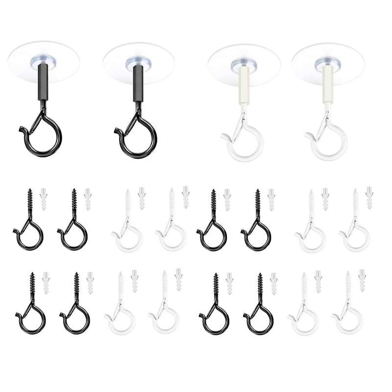 Metal Ceiling Hooks Wall Mounted Hanging Basket Hooks Plants Flower Pots Lanterns Hanging Holder for
