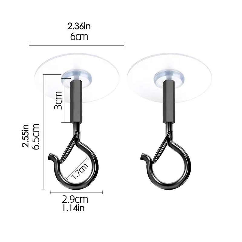 Metal Ceiling Hooks Wall Mounted Hanging Basket Hooks Plants Flower Pots Lanterns Hanging Holder for