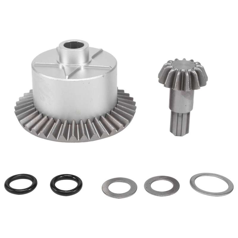 Metal Diff Case Diff 37t Input 13t for Arrma 1/10 Kraton Senton Big Rock Granite Outcast Upgrades Pa