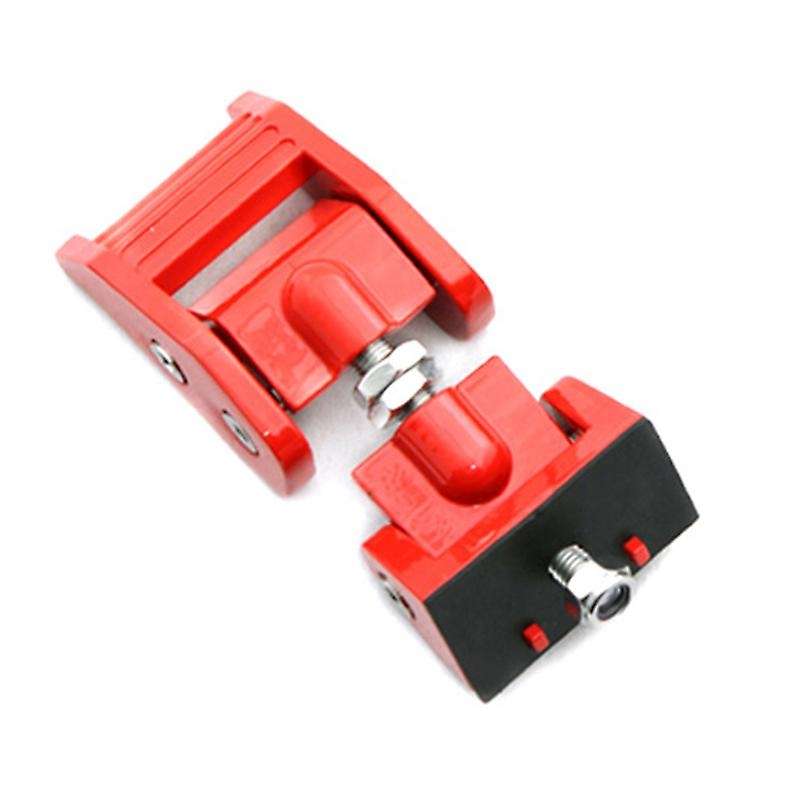 Metal Engine Hood Latch Lock Catches Kits for 07-18 JK JKU Red