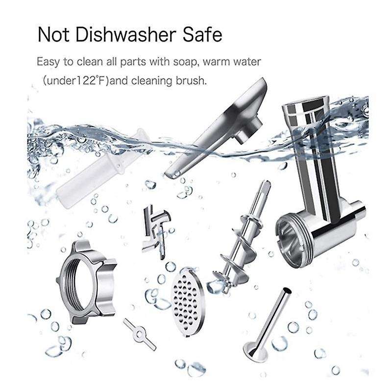Metal Food Grinder Attachment for Stand Mixers, Meat Grinder Attachment Kitchen Tools