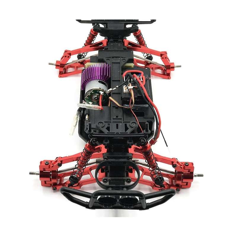 Metal Front Lower Suspension Arm for 104009 104016 104018 12401 12402-a 12404 12409 Upgrade Parts,2