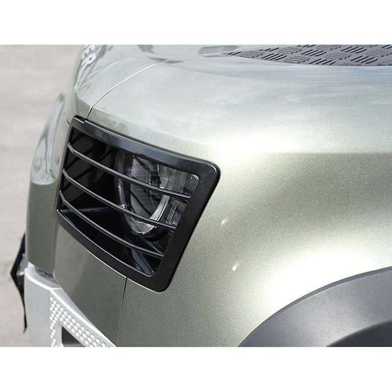 Metal Front Lampshade Headlight Led Cover Grille for 2020-2022 Land Headlight Protection Net Cover