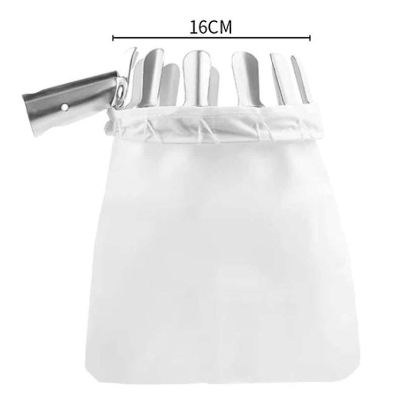 Metal Fruit Picker Orchard Gardening Peach High Tree Picking Tools Fruit Catcher Collection Pouch Fa