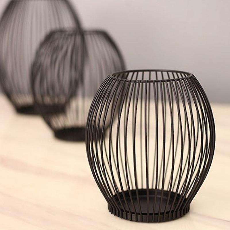 Metal Lantern Tea Light Votive Flame Candle Holders Home Hotel Decoration Ornaments Design Candlesti