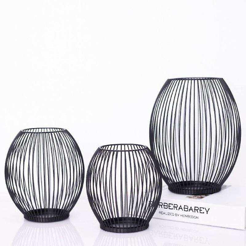 Metal Lantern Tea Light Votive Flame Candle Holders Home Hotel Decoration Ornaments Design Candlesti