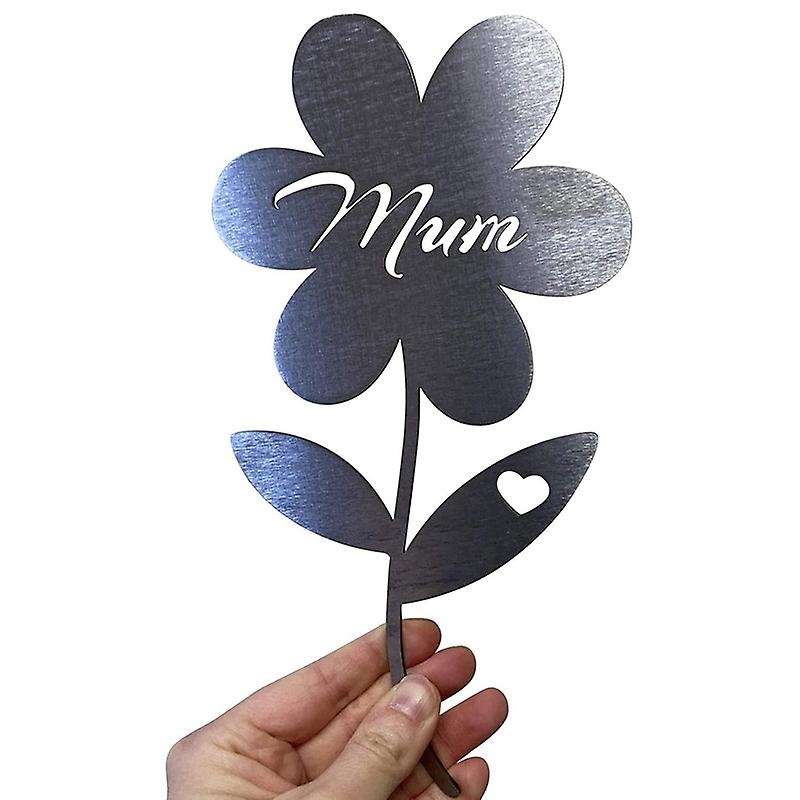 Metal Iron Flower, Hand Flower Garden Sculpture Rose Board Home Decoration -A