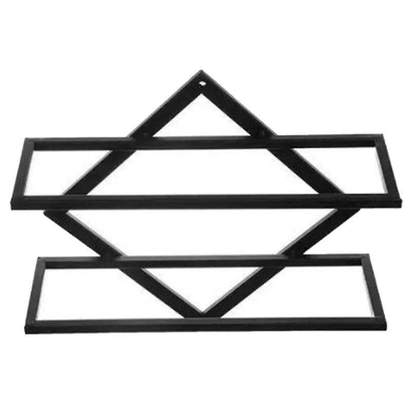 Metal Iron Wall Mount Wine Bottle Holder Combination Home Decoration Wine Rack Bar Wine Rack Wall Ha