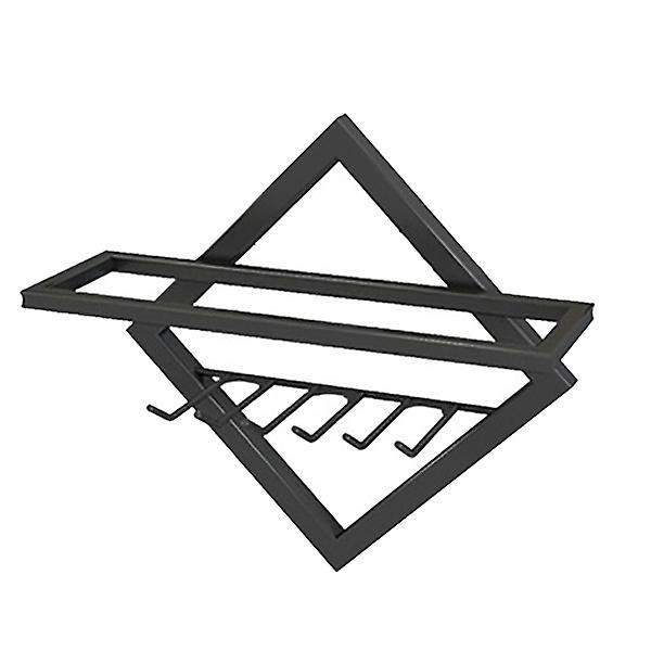 Metal Iron Wall Mount Wine Bottle Holder Combination Home Decoration Wine Rack Bar Wine Rack Wall Ha