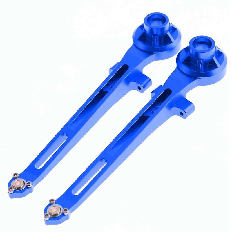 Metal Modification Accessory Kit Suspension Arms Steering Knuckle Set for Bbx Bb01 -01, Black