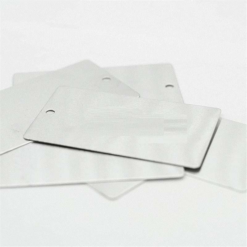 Metal Plant Label Tree Tags Garden Label Tag Outdoor Metal Label Stamping Blanks 50 Pack