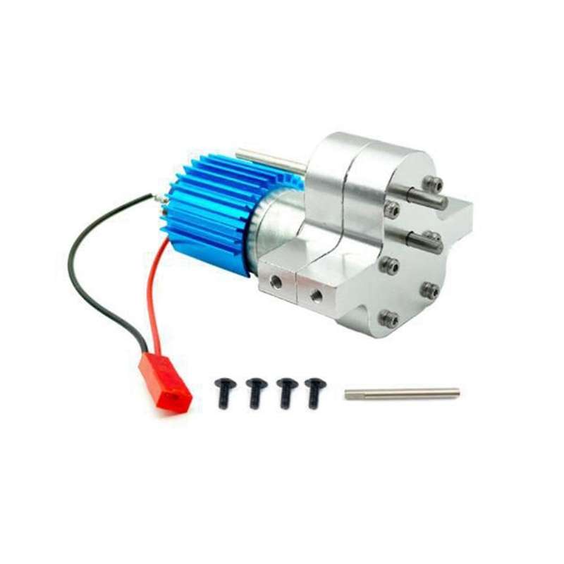 Metal Portable Gearbox 370 Reduction Motor with Heat Sink Truck Pickup Cartoon Adaptive Gearbox Ass