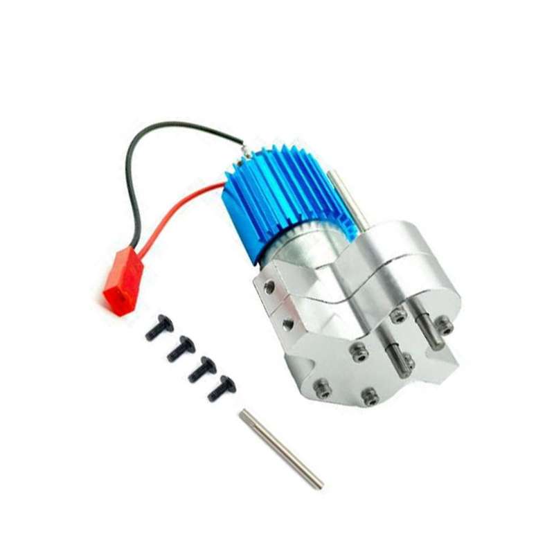 Metal Portable Gearbox 370 Reduction Motor with Heat Sink Truck Pickup Cartoon Adaptive Gearbox Ass