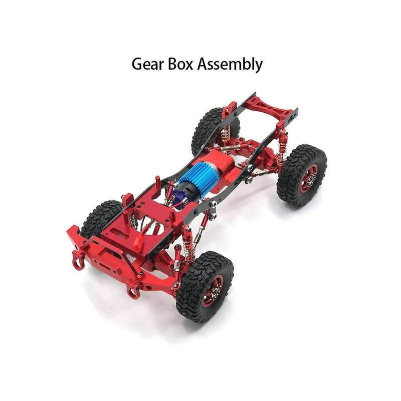 Metal Portable Gearbox 370 Reduction Motor with Heat Sink Truck Pickup Cartoon Adaptive Gearbox Ass