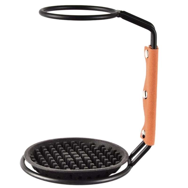 Metal Pour over Coffee Maker Filter Holder Drip Stand with Silicone Mat Coffee Filter Dripper Stand