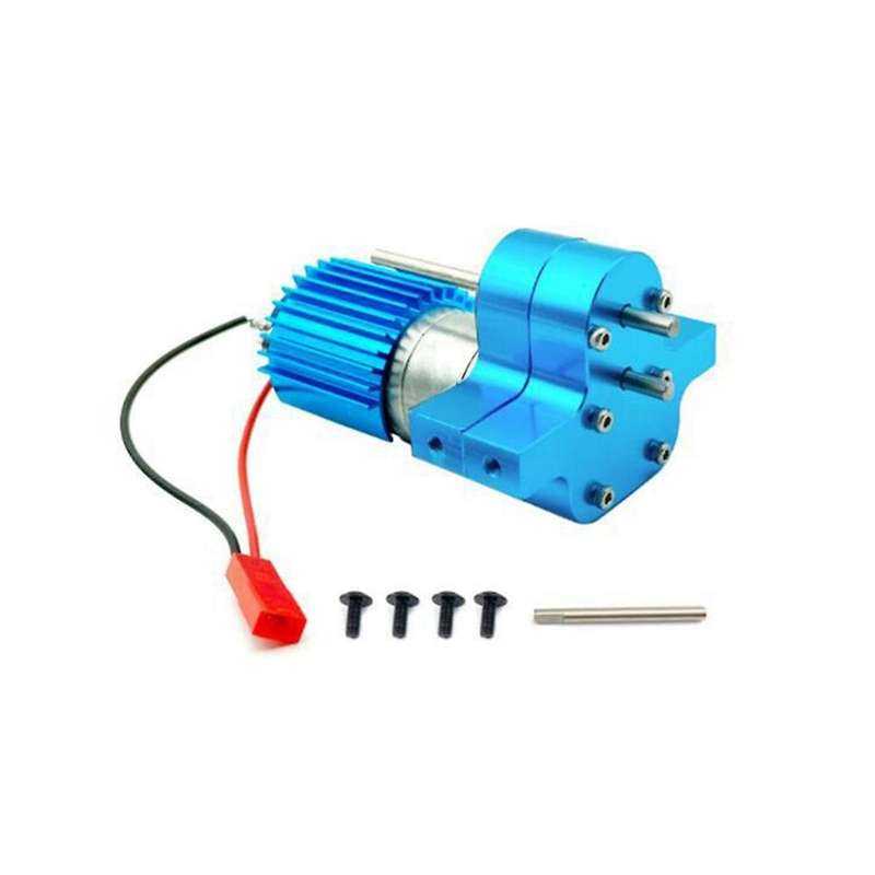 Metal Portable Gearbox 370 Reduction Motor with Heat Sink Truck Pickup Cartoon Adaptive Gearbox Asse