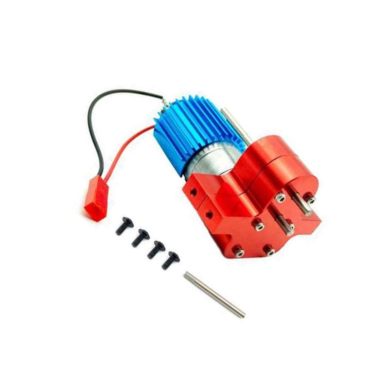 Metal Portable Gearbox 370 Reduction Motor with Heat Sink Truck Pickup Cartoon Adaptive Gearbox Asse