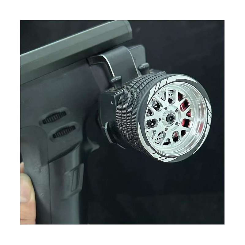 Metal Rc Remote Control Transmitter Steering Wheel Handwheel for Nb4 G7p Mt4 Futaba 3pv 7px X9,3