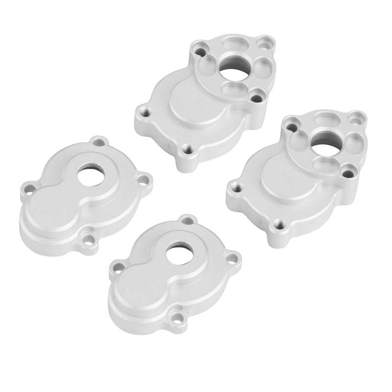Metal Rear Hub Carrier Portal Housing Cover for CR3.4 CR1.8 Yucatan 1/8 1/10 RC Crawler Car Upgrade