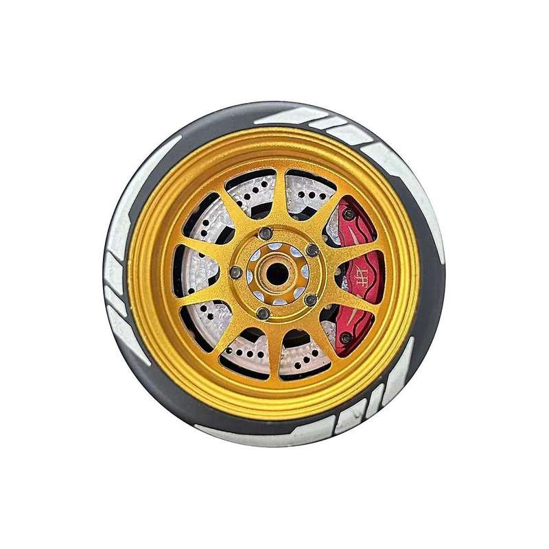 Metal Rc Remote Control Transmitter Steering Wheel Handwheel for Nb4 Mt4 Futaba 3pv X9,3