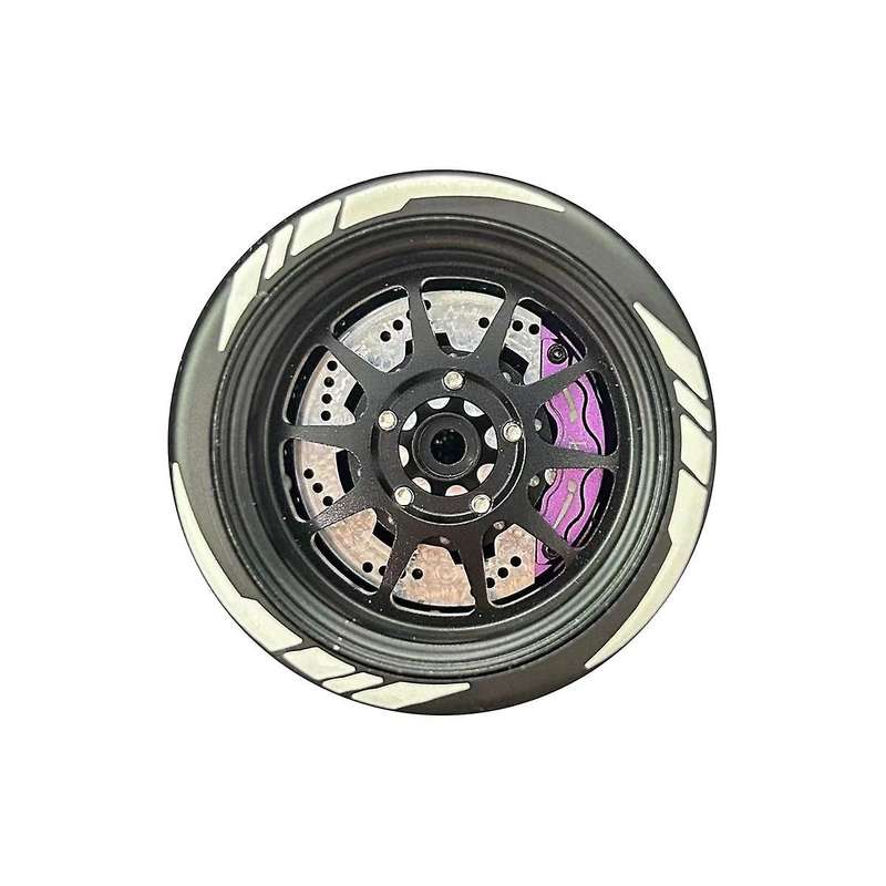 Metal RC Remote Control Transmitter Steering Wheel Handwheel for NB4 MT4 FUTABA 3PV X9,1
