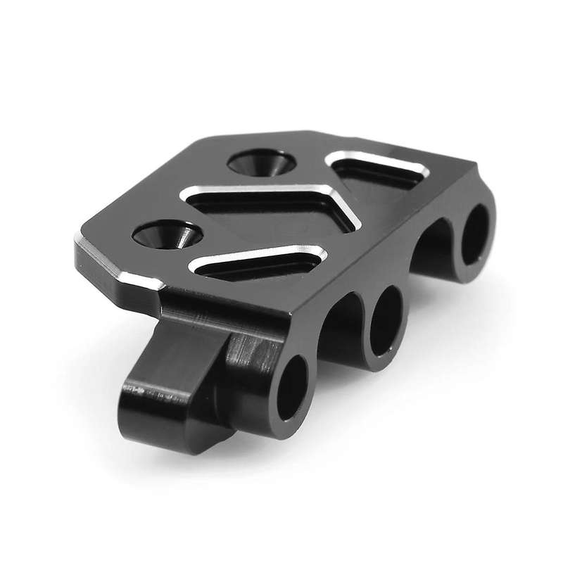 Metal Rear Bulkhead Tie Bar Suspension Arm Code Hinge Pin Mount for 1/10 Slash Lcg Rally Upgrade Pa