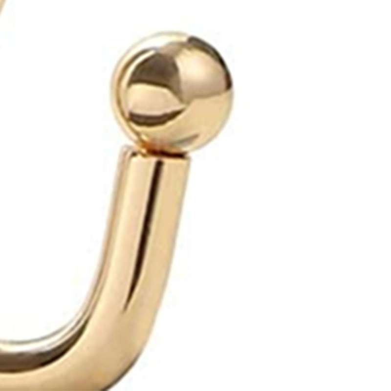 Metal S Hook Cylindrical Hook Shower Curtain Hook Curtain Hook Sticky Hook Curtain Hook Hardware Hoo