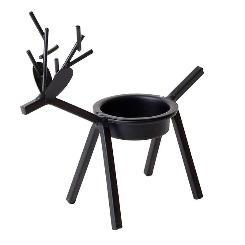 Metal Reindeer Candle Holders, Reindeer -holders for Christmas Dining Table Decoration