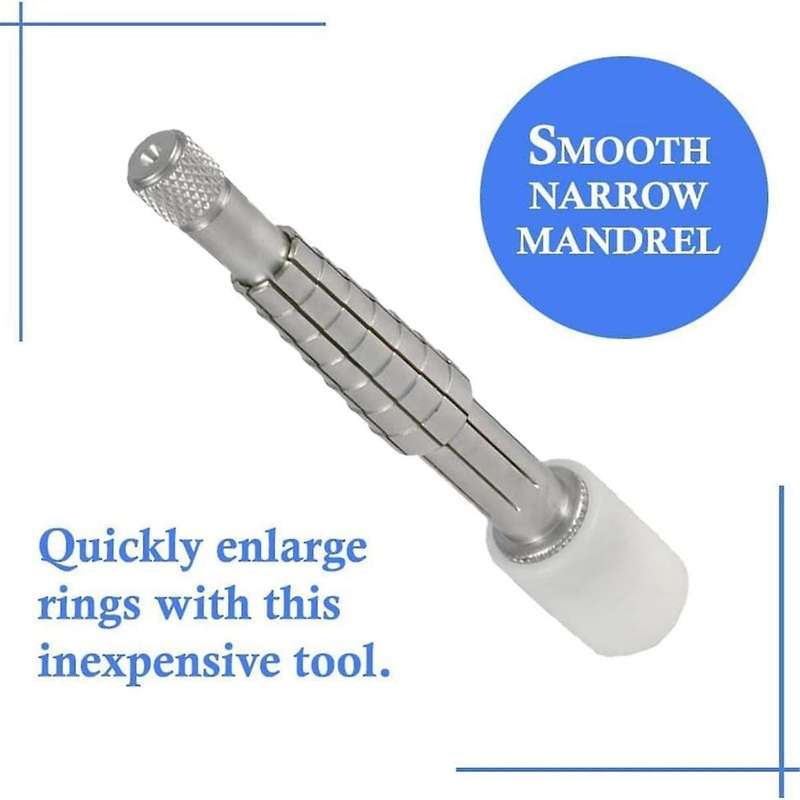 Metal Ring Stretcher 6-1/2 Inch, Finger Wedding Band Adjustment Tool, Jewelry Tool