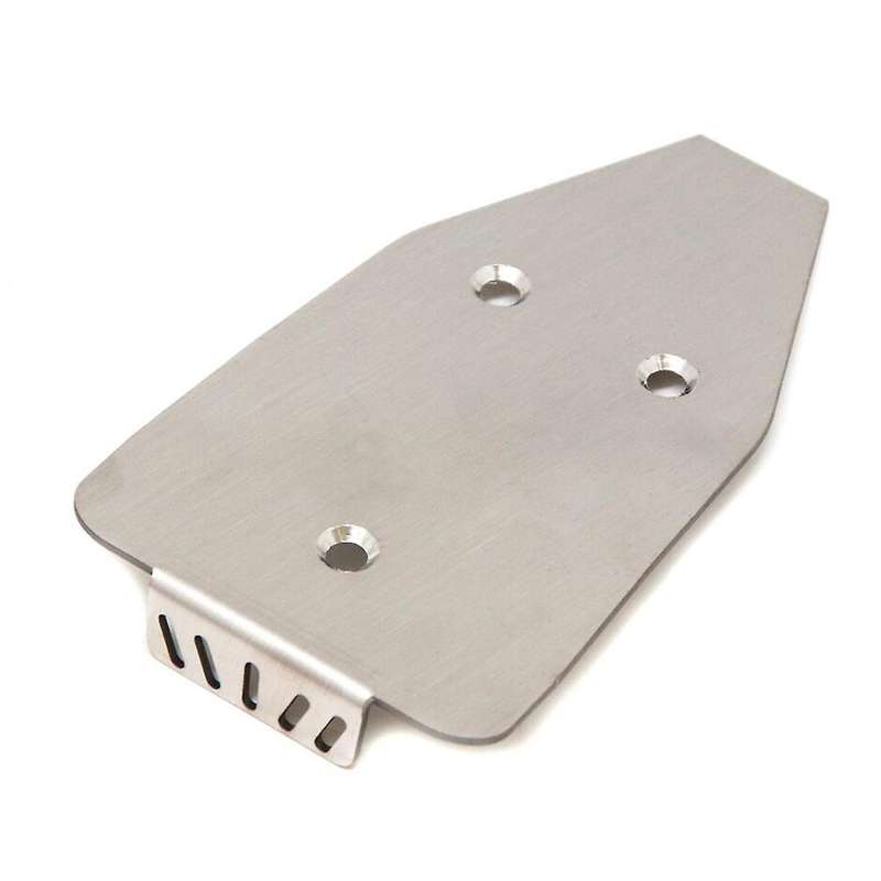 Metal Stainless Steel Chassis Armor Skid Plate for Arrma 1/10 Senton Big Rock Vorteks Upgrade Parts