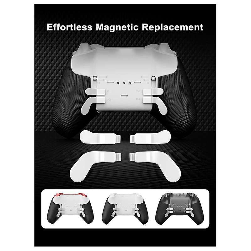 Metal Thumbsticks Joystick Cap for Elite Series 2 Controller 6 Swap Stick 4 Paddles and D-Pads Acce