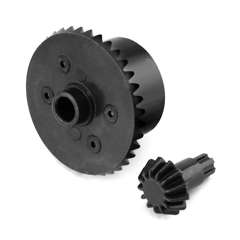 Metal Steel Bevel Gear Differential Case for 1/10 ARRMA SENTON KRATON VORTEKS Outcast Big Rock,Black