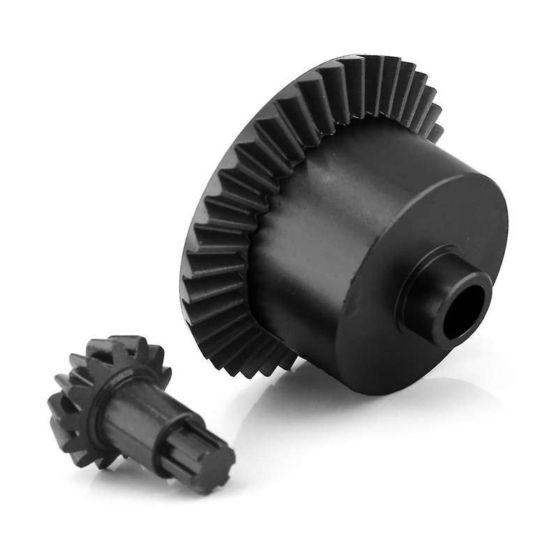 Metal Steel Bevel Gear Differential Case for 1/10 ARRMA SENTON KRATON VORTEKS Outcast Big Rock,Black