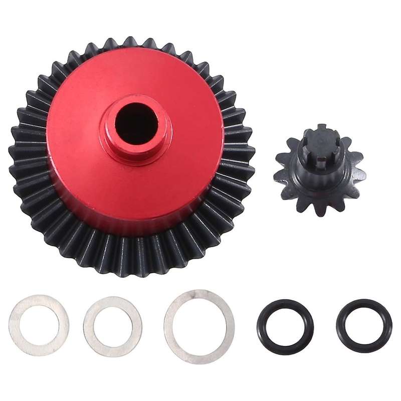 Metal Steel Bevel Gear Differential Case for ARRMA 1/8 INFRACTION 1/10 SENTON KRATON VORTEKS, Red
