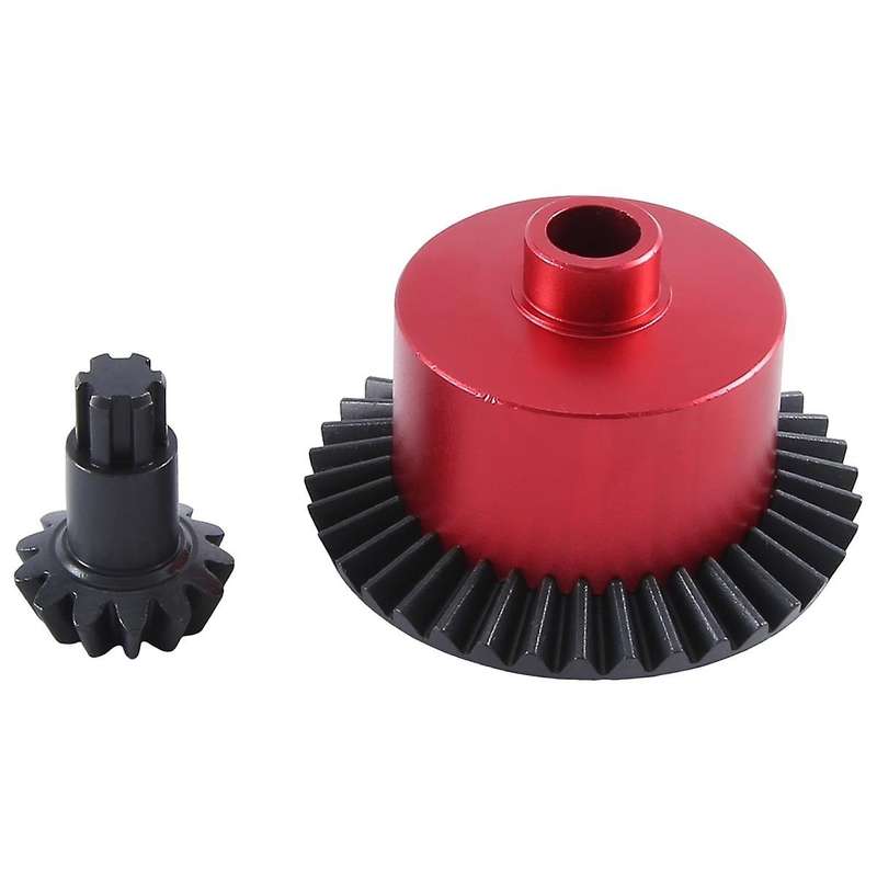 Metal Steel Bevel Gear Differential Case for ARRMA 1/8 INFRACTION 1/10 SENTON KRATON VORTEKS, Red