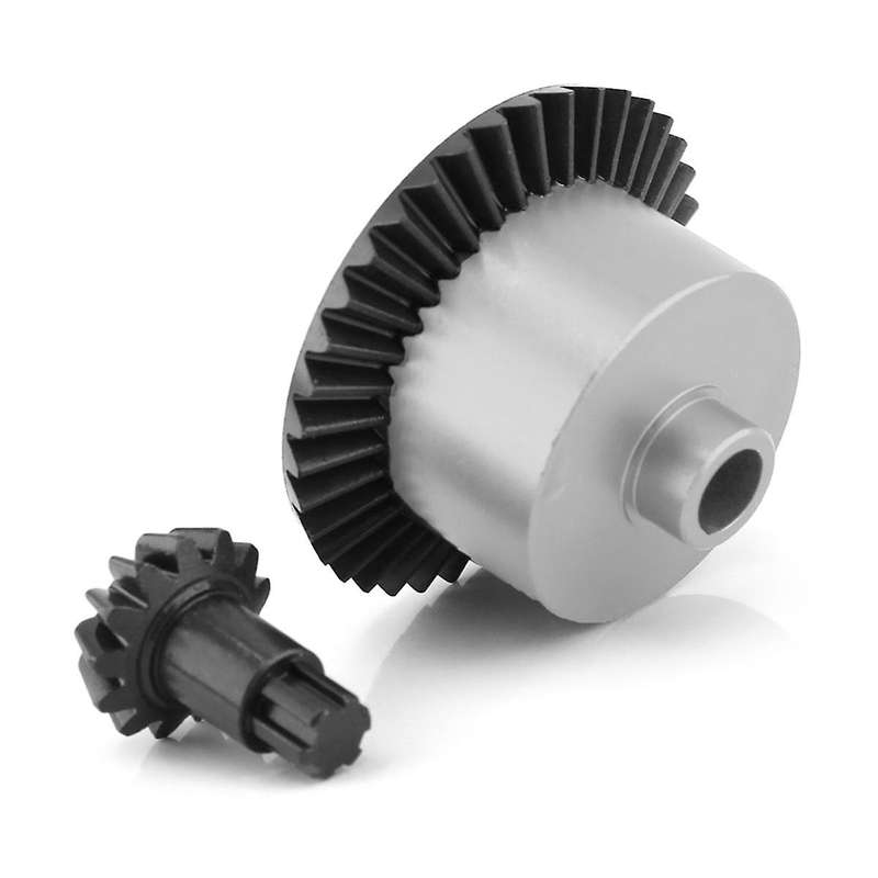 Metal Steel Bevel Gear Differential Case for 1/10 ARRMA SENTON KRATON VORTEKS Outcast Big Rock,Silve