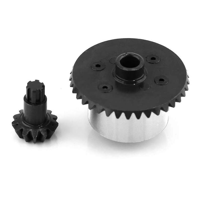 Metal Steel Bevel Gear Differential Case for 1/10 ARRMA SENTON KRATON VORTEKS Outcast Big Rock,Silve