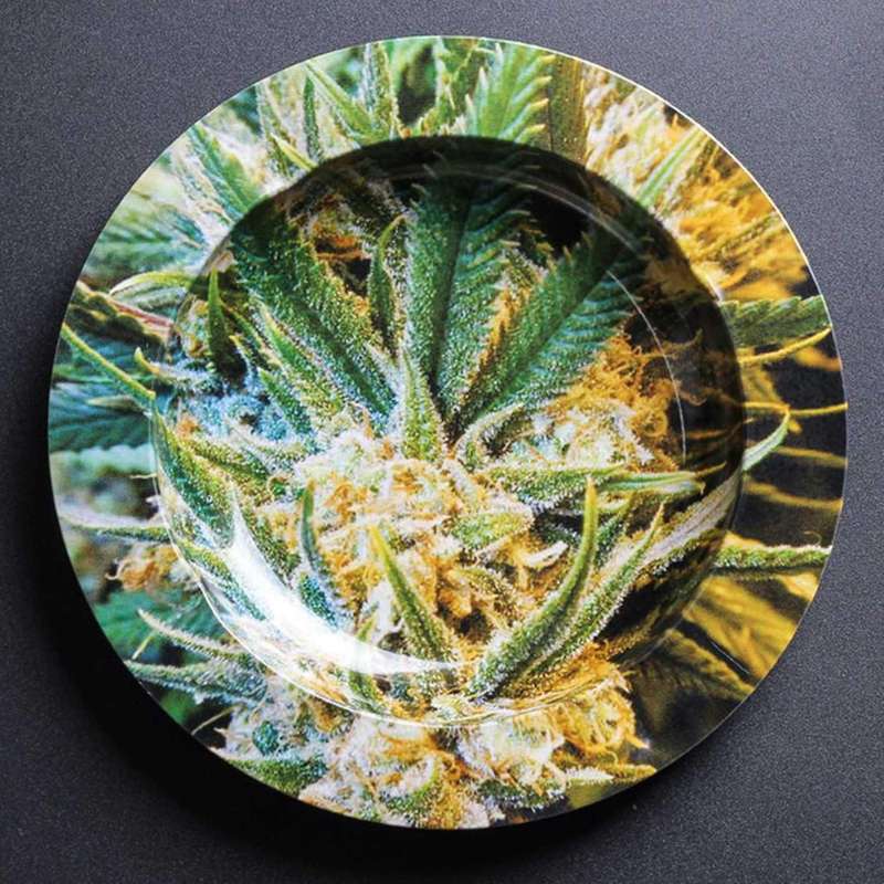 Metal Tobacco Herb Rolling Tray Paper Rolling Tray Cigar Ashtray Discs for Smoke Ashtrays D