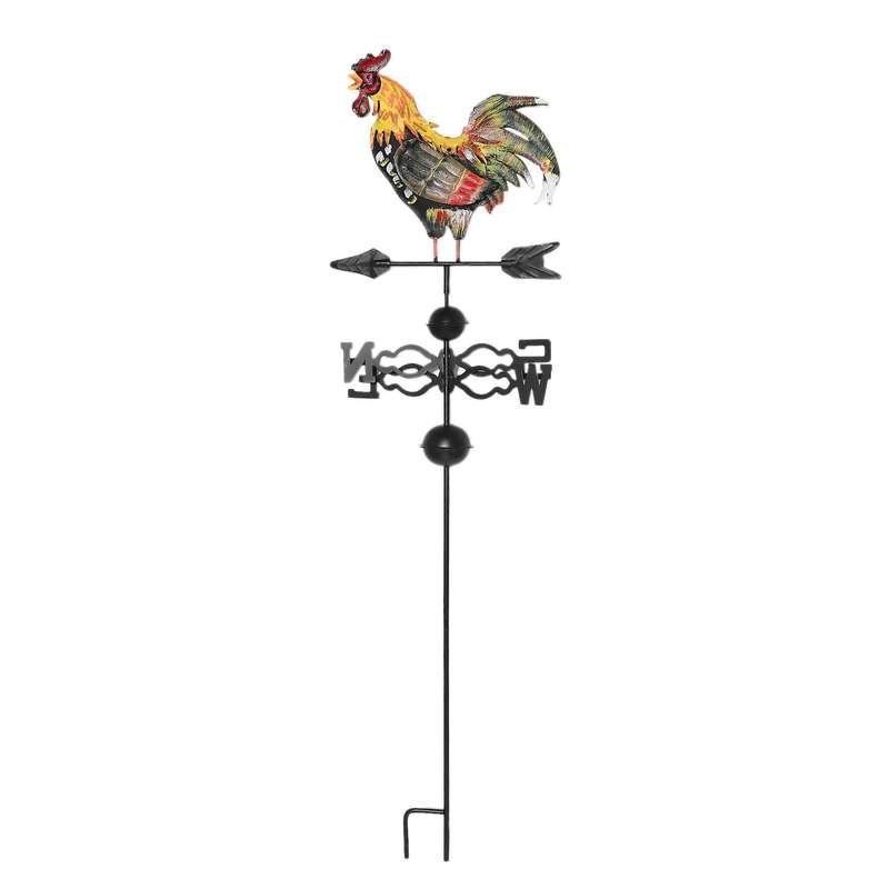 Metal Weather Vane with Rooster Ornament Wind Vane Weather Vain for Roof Weather Vanes for Roofs Ro