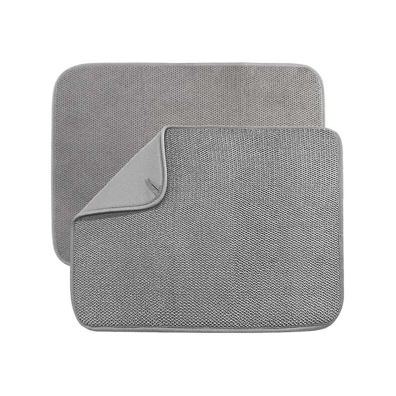 Microfiber Dish Drying Mat,absorbent Dish Drainer Kitchen Counter,super Absorbent Dish Drying Pads